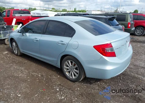 2012 Honda Civic Ex from USA, damaged, VIN 19XFB2F85CE010841